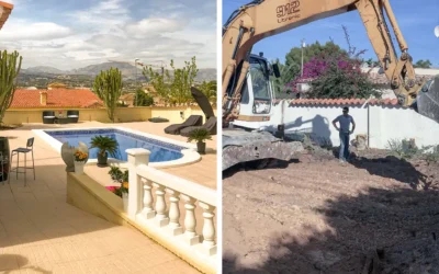 New Swimming Pool & Terrace in Albir