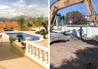 New Swimming Pool & Terrace in Albir