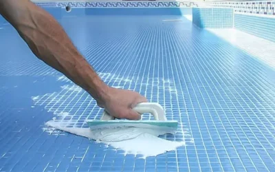 My pool grout is coming off